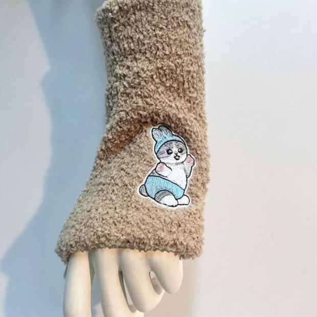 mofusand 모프샌드 핸드워머 베이지 새상품