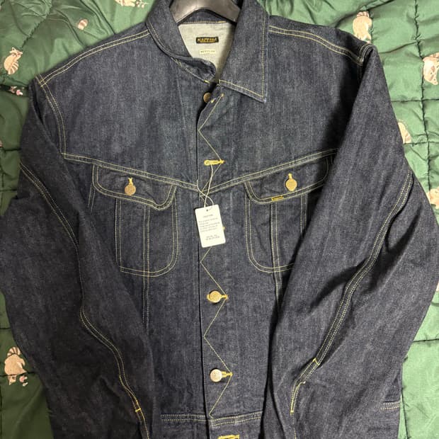 캐피탈 웨스턴 데님자켓 48 새상품 (희귀매물)