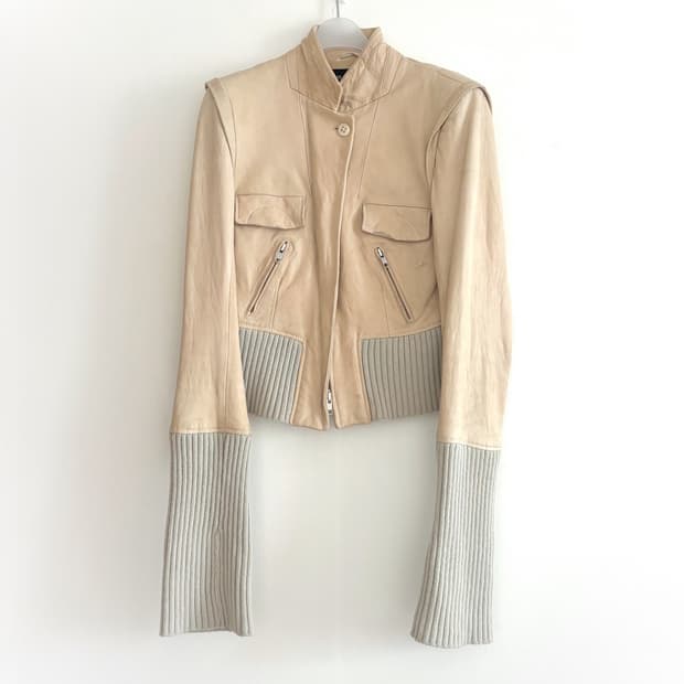 앤 드뮐미스터 리얼 레더자켓 *rare