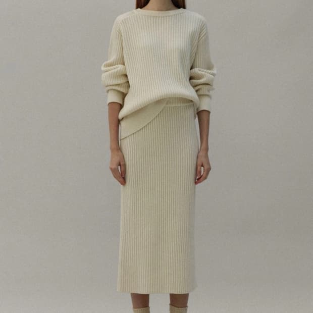 29cm 니트 스커트 새제품