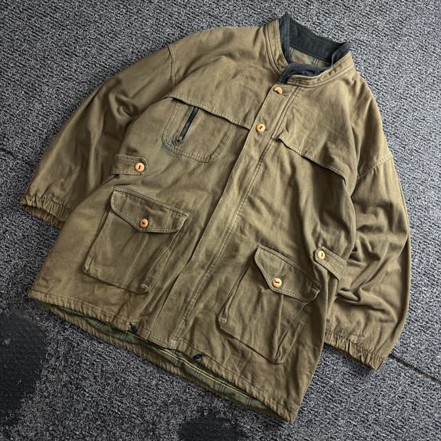 빈티지 아카이브 카라 디테일 워크 자켓 4054