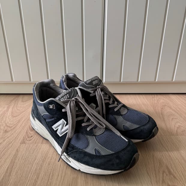 뉴발란스 991 네이비 300사이즈 M991NV