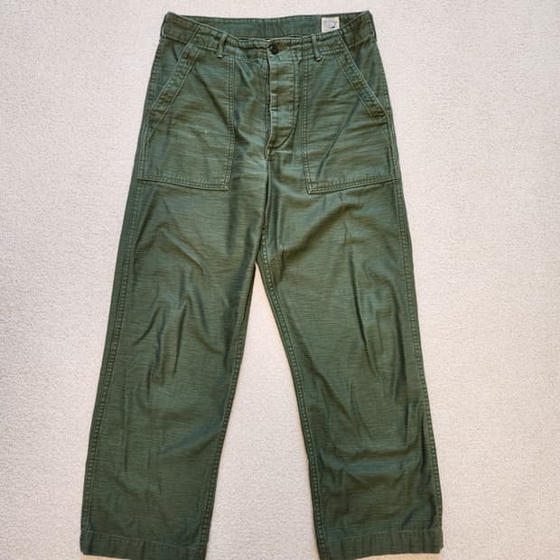 오어슬로우 퍼티그팬츠 오리지널핏