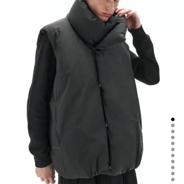 시스템옴므 22fw 구스다운 패딩베스트