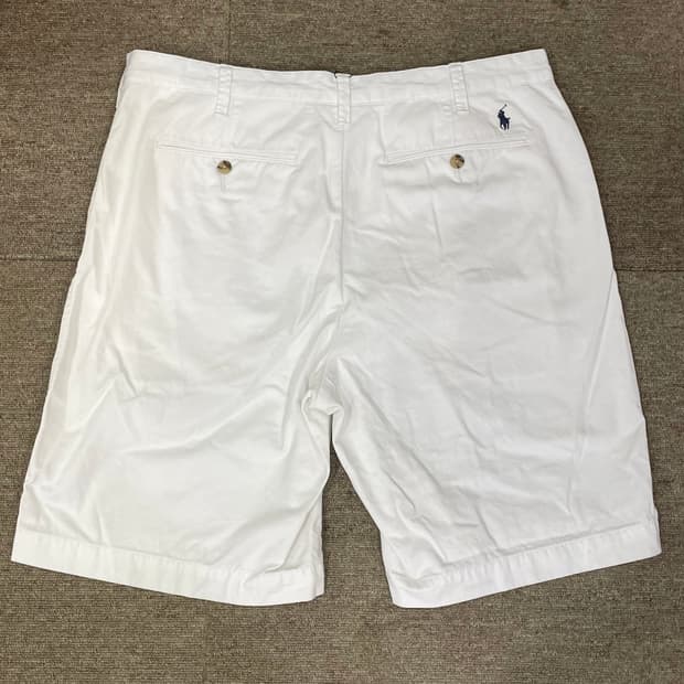 (36) POLO 폴로 랄프로렌 쇼츠 반바지 화이트