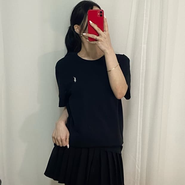 폴로 포니 반팔티
