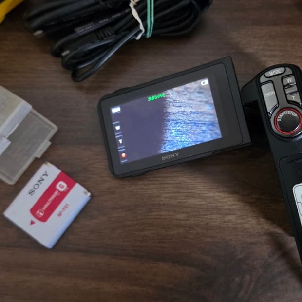 sony gw77v 방수 캠코더/디카(작례O)