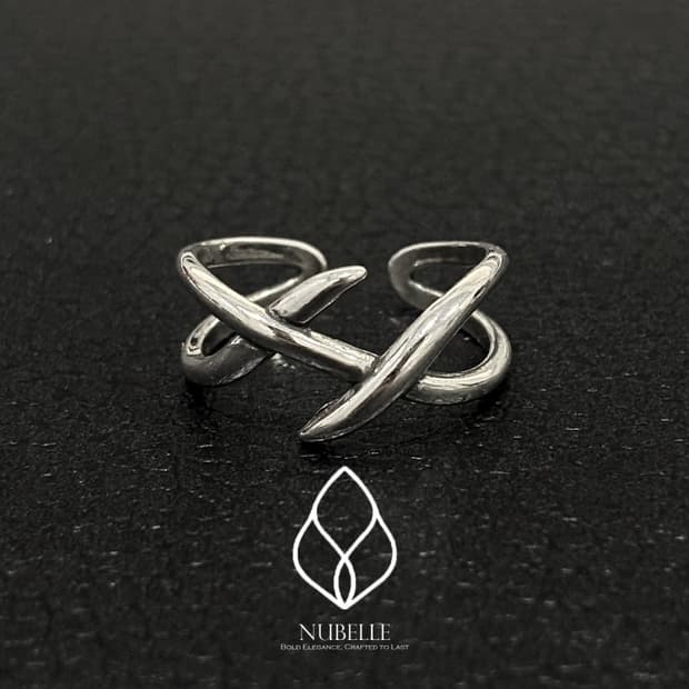 🌗 Branch silver ring / 브랜치 엔틱 925실버 반지