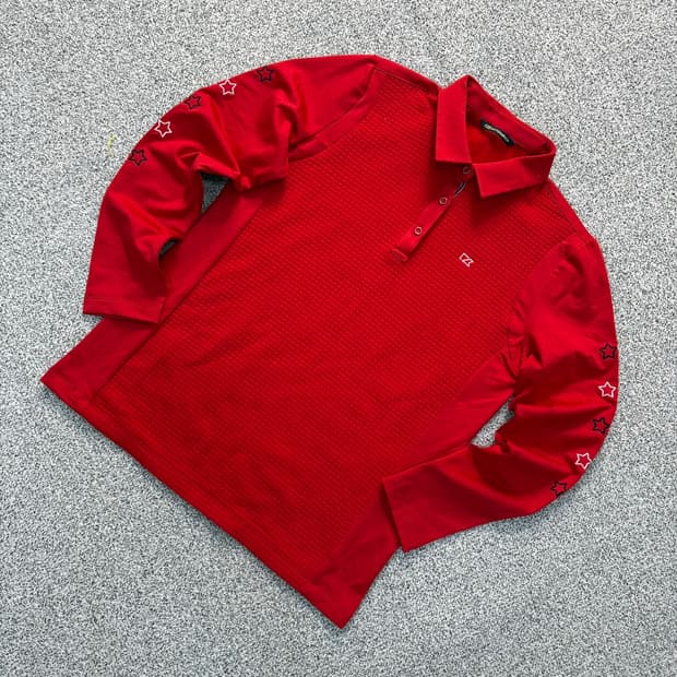 100 커터앤벅 남성 골프 긴팔 카라티 0414J