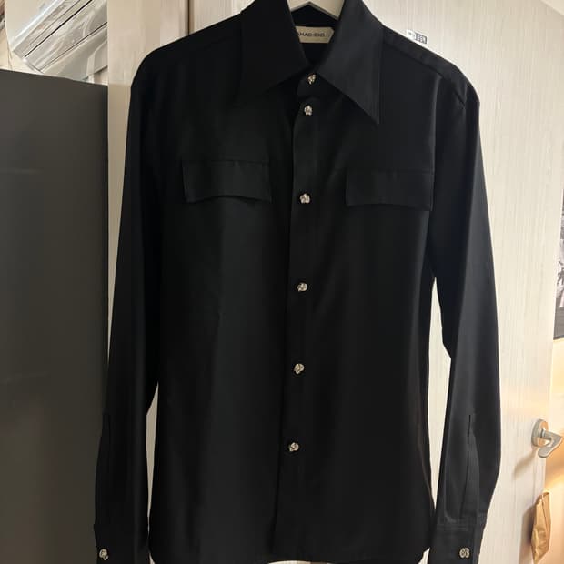 나마체코 namacheko 울 웨스턴 셔츠 