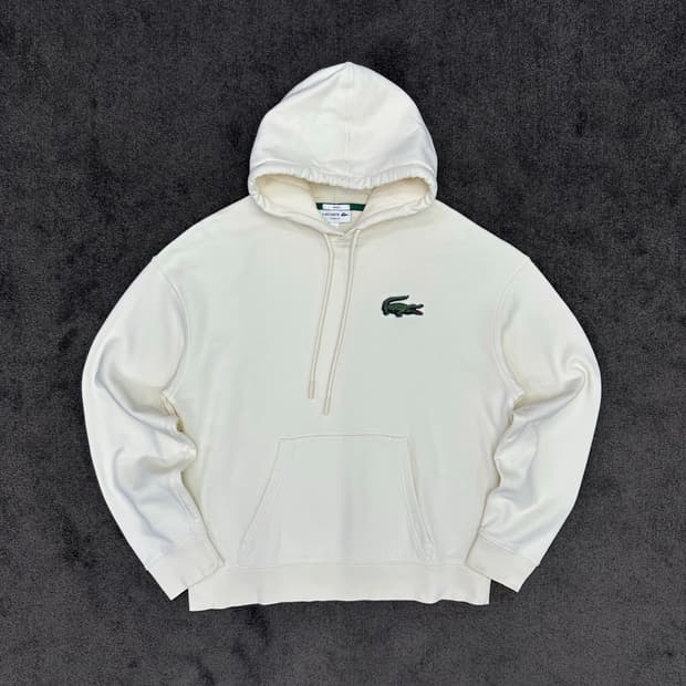 라코스테 루즈핏 후드티 M