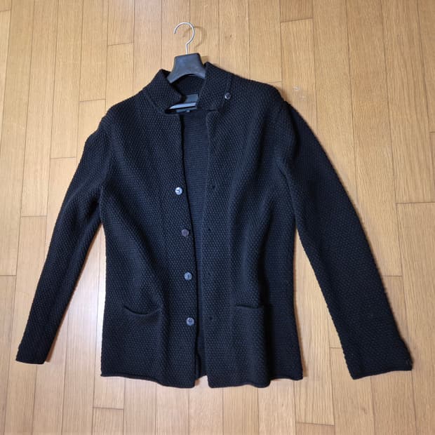 일본 NORIKOIKE 울 니트 자켓