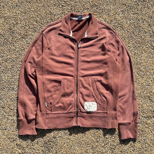 나이키(NIKE) 브라운 집업 자켓