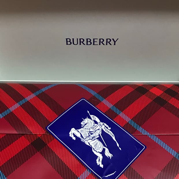 버버리 리버시블 알파카 울 블렌드 스카프