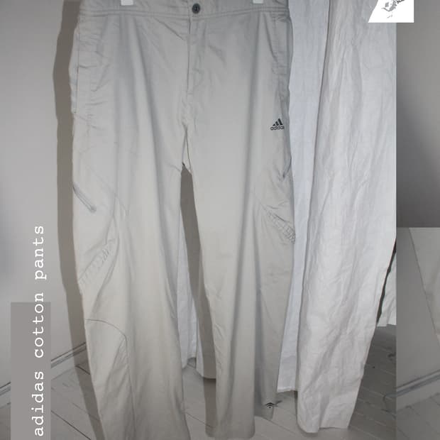 00s adidas Cotton pants