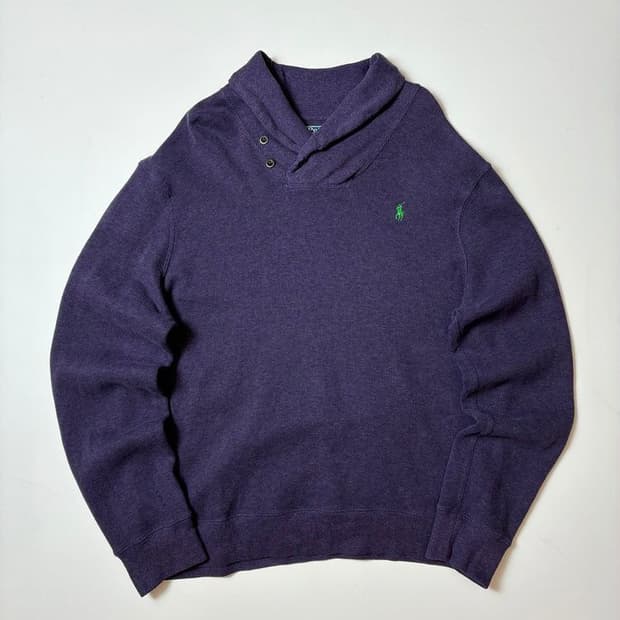 폴로 랄프로렌 00's 클래식 숄카라 니트 PN9406