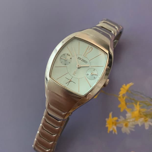 Seiko 세이코 lukia 루키아 쉘 실버 사파이어