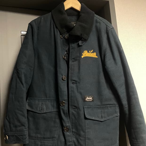 로켓 워크 자켓 네이비 (m 100 사이즈 )