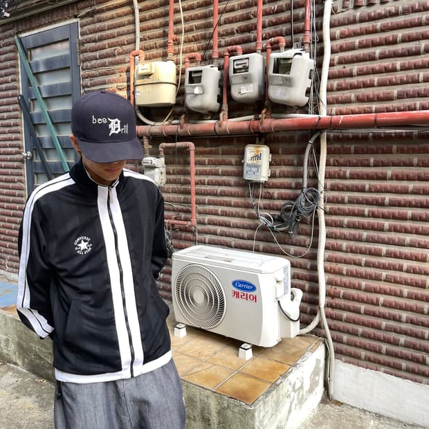 컨버스 검흰 트랙탑 집업