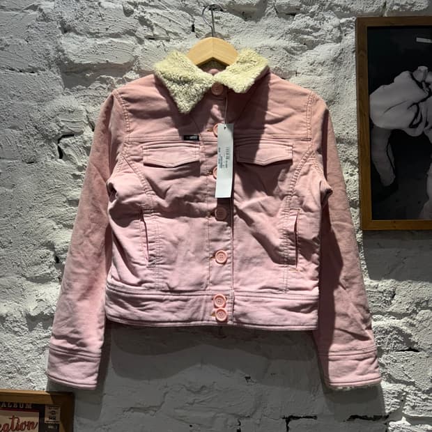 새상품) 디젤 코듀로이 쉐르파 자켓 데드스탁