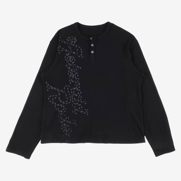 Asteroid Rodeo Henry Neck LS T-Shirt