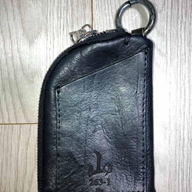 SAN263-1 레더 카드 지갑 (8division)