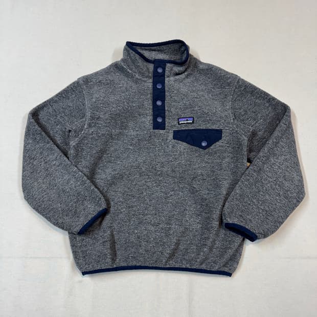 5T) 파타고니아 신칠라 플리스 후리스 풀오버 아동용