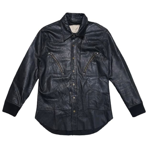 빈티지 가죽자켓 GOAT SKIN 블랙 S