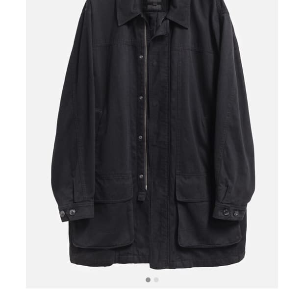 1) 고낙 워시드 헤비코튼 카코트