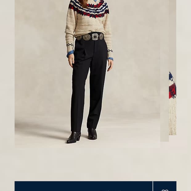 폴로 페어아일 울 브렌드 스웨터