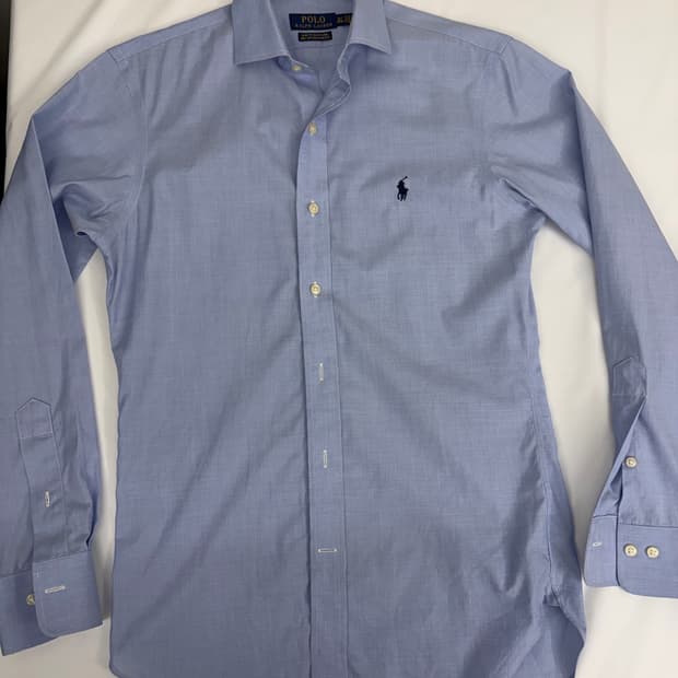 [M]  폴로 랄프로렌 슬림핏 하늘색 셔츠
