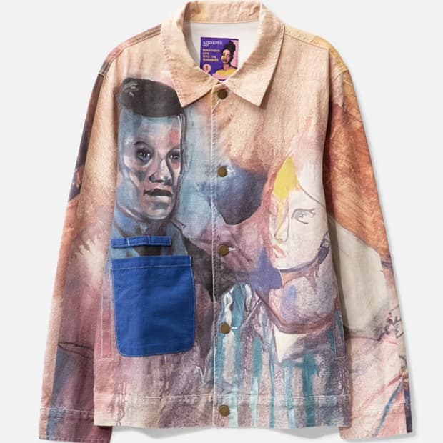 Kidsuper 페인티드 워크 자켓