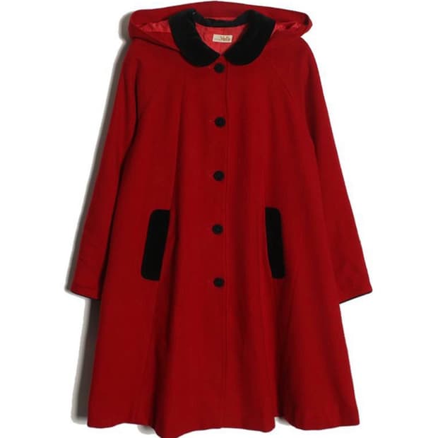 울 플레어 레드코트