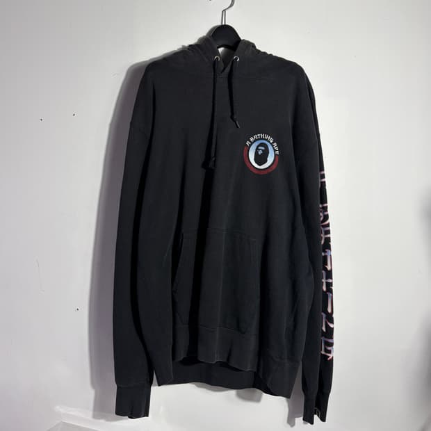 베이프 블랙 후드티 (무료배송)