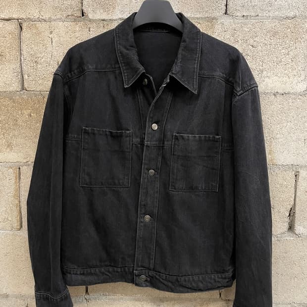 쿠어 더블 포켓 트러커 자켓