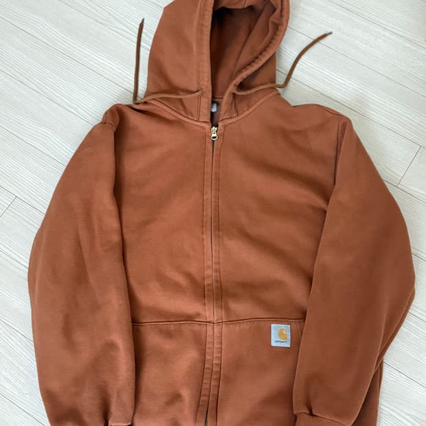 칼하트 브라운 후드집업