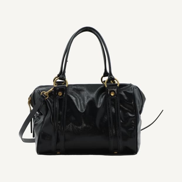Zara 메탈릭 디테일 토트백