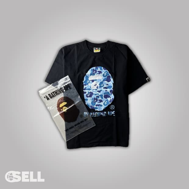 베이프 카모 반팔티