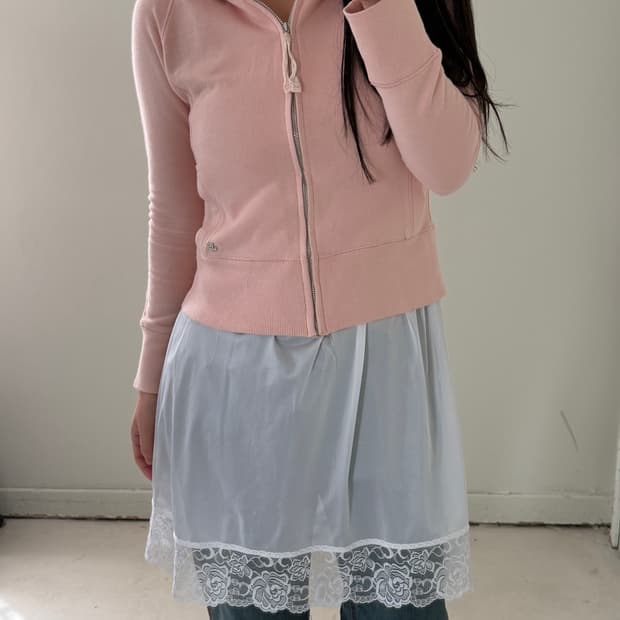 일본빈티지 JILL STUART 숏후드집업