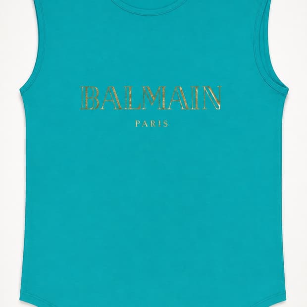 Balmain Paris Tank Top Mint 38