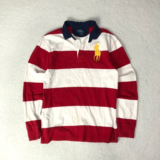 폴로랄프로렌 빅포니 럭비티셔츠 