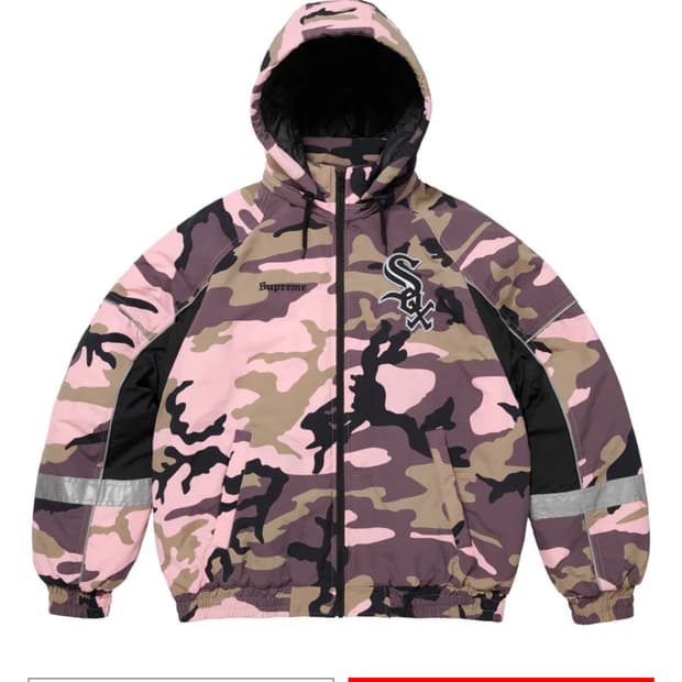 슈프림 시카고 삭스 스타디움 자켓 L