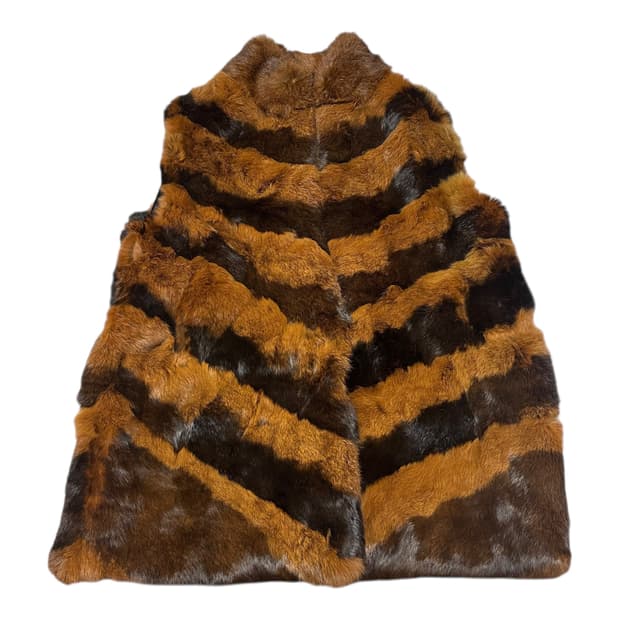 ✨ (바배) 페이크 퍼 인조 모피 털 조끼 