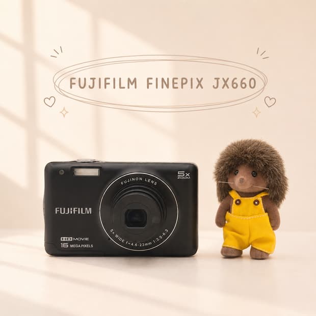 🧸 빈티지한 색감 대장, Fujifilm FinePix JX660