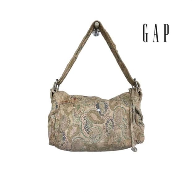 Gap paisley ivory shoulder bag