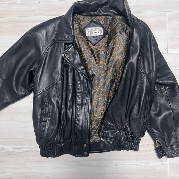 빈티지 램스킨 자켓