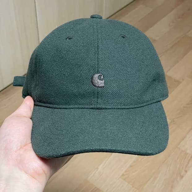 칼하트 WIP 위스턴 캡 모자 카키