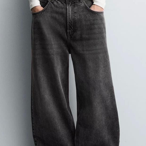 ZARA jeans baggy fit M사이즈 <커브드 팬츠>