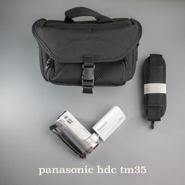 파나소닉 hdc tm35 화이트컬러(고마츠나나 캠코더/최상급 컨디션)