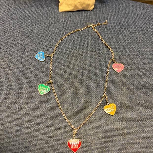 휴먼메이드 하트 목걸이